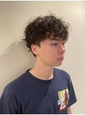 メンズ地毛風パーマ