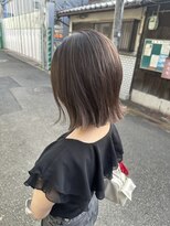サムウェア(SOMEWHERE)&nbsp;マロングレージュ×ボブ