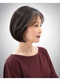 白髪ぼかしハイライト/40代/50代/60代/金沢八景