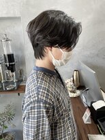 ロンドソル 四日市(Lond Sol)&nbsp;【萩原】センターパート/ニュアンスパーマ/メンズパーマ/メンズ