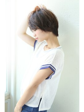 アンアミ オモテサンドウ(Un ami omotesando) 【Un ami】横顔、大人カジュアル、ラフなショートボブ(増永剛大)