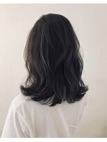 ラフ(Rough)&nbsp;ミルクティーアッシュベージュ×ウェーブ