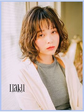 ヘア メイク ハク 横浜(hair make Haku) 愛され無造作クシュっとボブ