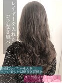 グレージュ/デジタルパーマ/ゆるふわ/ルーズ/透明感/高柳