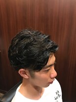 ヒロギンザ 新橋日比谷口店(HIRO GINZA)&nbsp;73外ハネショートパーマ 新橋/日比谷/理容室