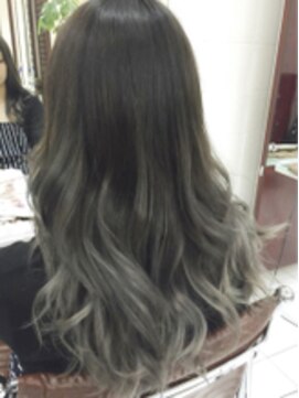 ヘアリゾートエーアイ 新宿西口店(hair resort Ai) クールシルバーグラデーション【 Ai 新宿美容室】