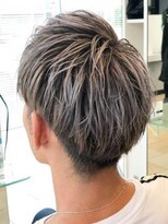 グランシュ 青葉台店(GranCieux)&nbsp;シルバーアッシュ×メンズツーブロック