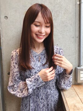 ディフィー 渋谷(defi) 束感ストレート / ニュアンスカラー