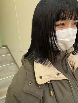 バローチェ 大阪 堀江(Barouche) 【Barouche/中島綾子】　顔周りレイヤー　切りっぱなし　堀江