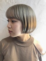 クリコ ヘアーデザイン(CLICQUOT hair design) ハイトーンな　＃ミニボブ