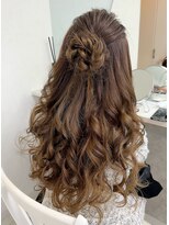 ヘアーセットサロン ピンキー(Hairset Salon Pinky) Pinky..ダウンアレンジスタイル