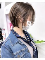 ジルブラン 錦糸町(JIL BLAN)&nbsp;大人美人ショート脱白髪染めハイライトオージュア【錦糸町】