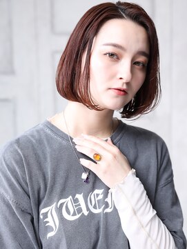 無垢(muku) 大人可愛い20代30代40代小顔 チェリーブラウン E1