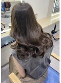 【お客様スタイル】アッシュ ブルー グレー ベージュヘアカラー