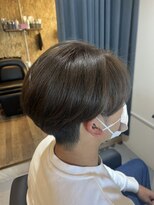 ユニ(Uni)&nbsp;メンズ/刈り上げマッシュ/アッシュブラウン