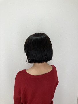 シエル 立川店(CIEL) 【CIEL 佐藤】ブルーブラックボブ