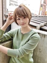 ラソル(lasol) 束感ショート　ブルージュ　フレッシュマッシュヘアショート　