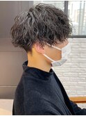 ニュアンスパーマ×ツイストスパイラルパーマ[メンズ]