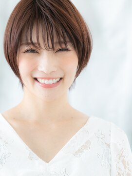 ドクターズサロン LAB 小山店 大人かっこいいアースカラー髪質改善ショートd小山20代30代40代