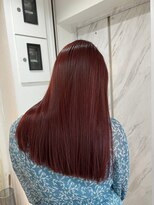 ネウィ 国分寺(newi)&nbsp;ロングレイヤーカット/美髪スタイル/ピンクヘア