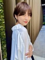 ジエクト 本店(The Ect)&nbsp;☆★ピンクベージュ前髪マチルダボブウルフインナーグレージュ◎