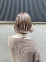 ブリング バイ スノードロップ 吉祥寺(BRING by Snowdrop)&nbsp;前髪/マチルダボブ/ピンクベージュ/インナーグレージュ/吉祥寺