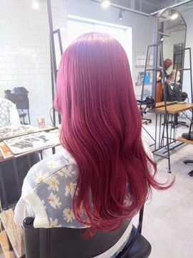 ブルー(BLUE) 《Blue・鈴木》#チェリーピンク#ブリーチ#ケアブリーチ