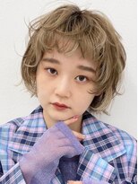 アイトーキョーエス 渋谷(AI TOKYO S)&nbsp;斜めバング/シルキーベージュ/ブラントカット[渋谷駅]