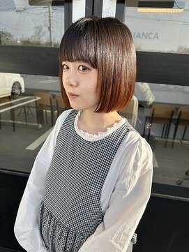 ビアンカ(BIANCA) ボブ×ストレート