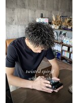 スワッグベース(SWAG BASE)&nbsp;ツイストスパイラル＋ホワイトメッシュ
