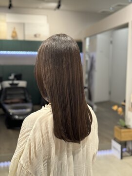 プレビア 上尾店(PREVIA) 髪質改善カラー☆アッシュブラウン