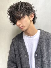 《銀座エリアメンズ支持率No.1》カッコよさx男らしさ引き出すスタイルで女性ウケも◎ニュアンスパーマ人気