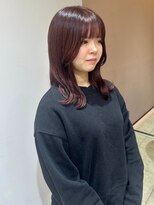 ロジェブルー(Rosier Bleu)&nbsp;【顔まわりヘア】ワンカールのみでキマる！小顔スタイル