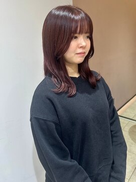 ロジェブルー(Rosier Bleu) 【顔まわりヘア】ワンカールのみでキマる！小顔スタイル