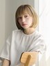 【透明感のある髪】ハイトーンカラー　青田指名　カット別￥15,730～￥26730