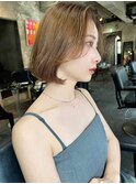 【MINX】似合わせ小顔レイヤーボブウルフ_表参道/髪質改善