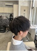 定期カット ツーブロックマッシュ