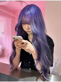 パープル/ディープパープル/美髪