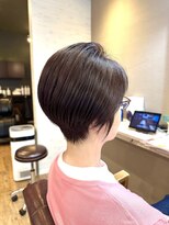 ヘアーメイクロージー 八軒店 (HAIR MAKE ROSY)&nbsp;大人ショートミルクテーベージュハイライトレイヤーヘッドスパ