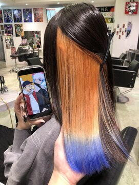 トーキョー オタクヘアー(TOKYO OTAKU HAIR) 呪術廻戦 虎杖悠仁 五条悟 推しカラー インナーカラー