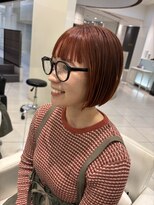 ラシュープリーム(La SUPREME)&nbsp;ボブ×オレンジ