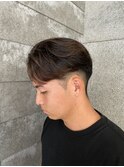 メンズマッシュセンターパートメンズパーマ