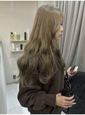 hairLux・浜松天王・三ヶ日・髪質改善・ミルクティーベージュ