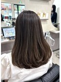 柔らか透明感ハイライト×ナチュラルレイヤー