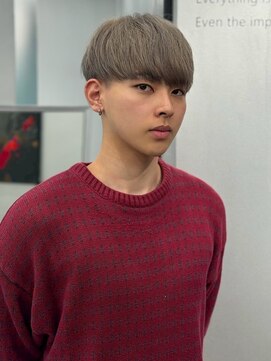 ペレ 梅田(PELE) サーフカール/スパイキーショート/ブルーブラック/梅田