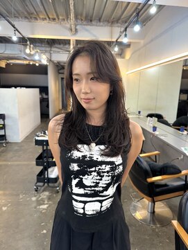 ジュール 池袋(Joule) ブリーチなしグレージュ×韓国風レイヤーカット