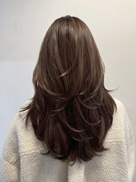 ムード(MOOD,) 暗めカラー/グランマッシュ[レイヤーカット/髪質改善/銀座]