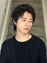 クロト(Clotho) スパイキーショート/ツイストスパイラル波巻きメンズウルフ