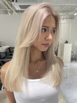 ヨロ 渋谷(YOLO) 韓国ヘアーハッシュカットレイヤーカットハイライトカラー