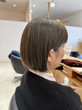 白髪ぼかしデザインカラー